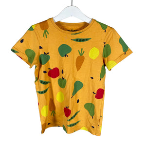 Unisex Bogi - T-paita, koko 116 - 122 - Keltainen (1)