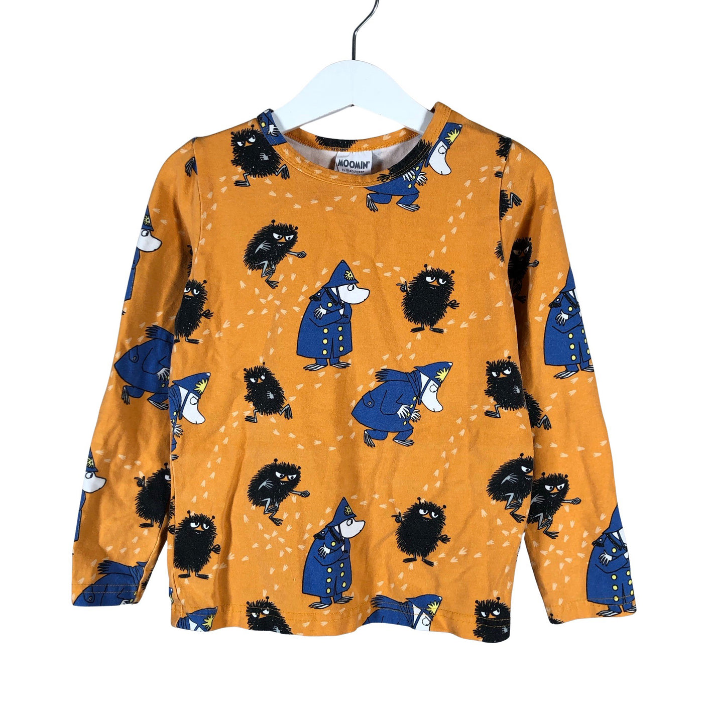 Unisex Martinex - Trikoopaita, koko 104 - 110 - Keltainen (1)