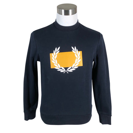 Miesten Fred Perry - Collegepaita, koko S - Sininen ()