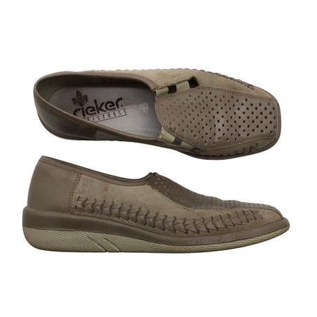Naisten Rieker - Kävelykengät, koko 37 - Beige ()