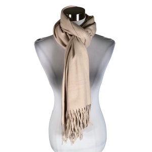 Naisten Andiata - Huivi, koko Midi - Beige (2)