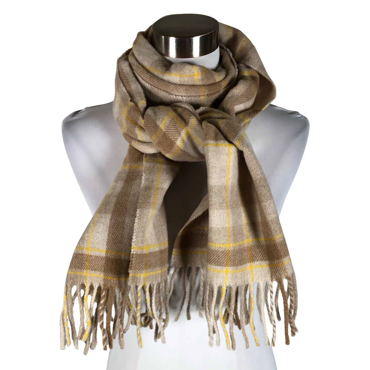 Unisex Lexington - Huivi, koko Midi - Beige (1)