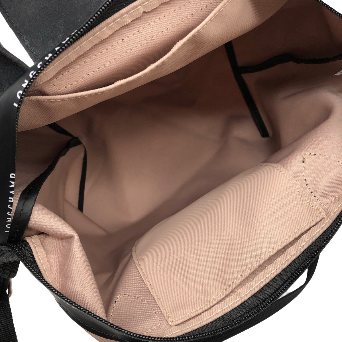 Naisten Longchamp - Käsilaukku, koko Midi - Beige (3)