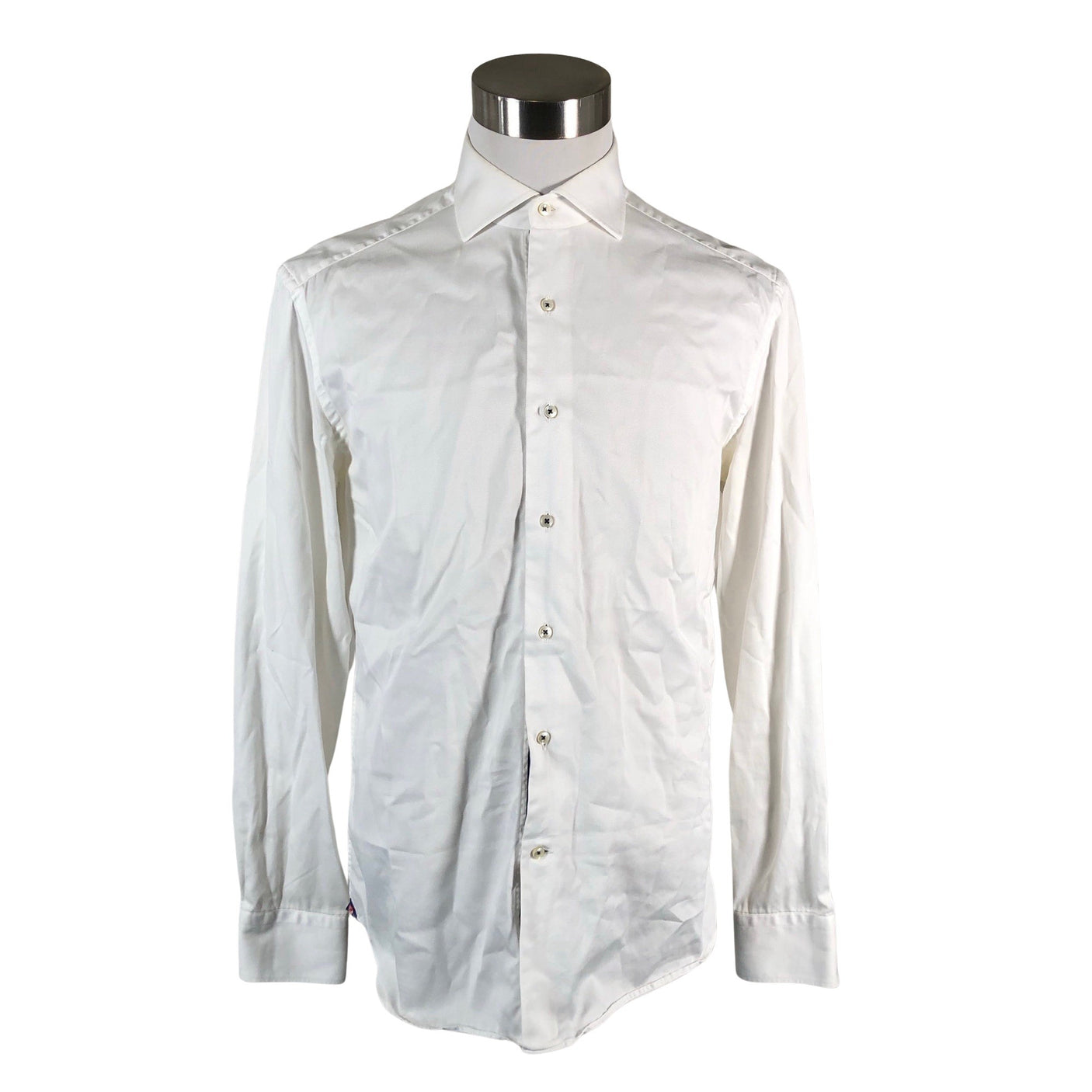 Miesten La Chemise - Kauluspaita, koko L - Valkoinen (1)
