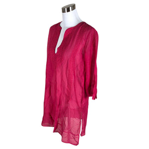 Naisten DAY Birger et Mikkelsen - Sifonkitunika, koko 38 - Pinkki (3)