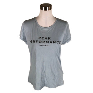 Naisten Peak Performance - T-paita, koko 36 - Vaaleansininen (1)