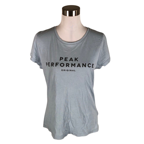 Naisten Peak Performance - T-paita, koko 36 - Vaaleansininen ()