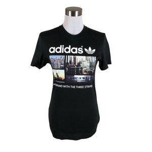Naisten Adidas - T-paita, koko 34 - Musta (1)