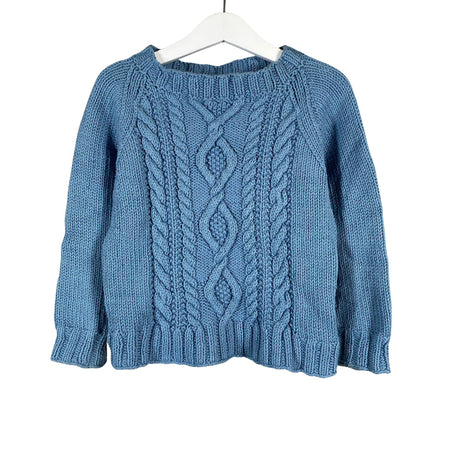 Unisex Handmade - Neulepaita, koko 134 - 140 - Sininen ()