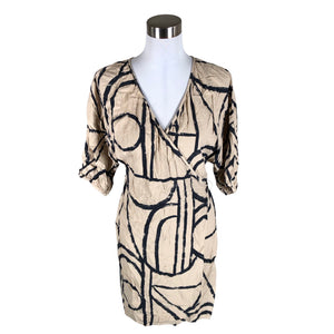 Naisten Lindex - Kangasmekko, koko 38 - Beige (1)