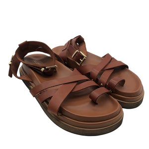 Naisten Alohas - Sandaalit, koko 39 - Ruskea (2)