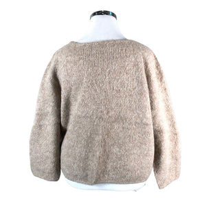 Naisten Handmade - Neulepaita, koko 42 - Beige (3)