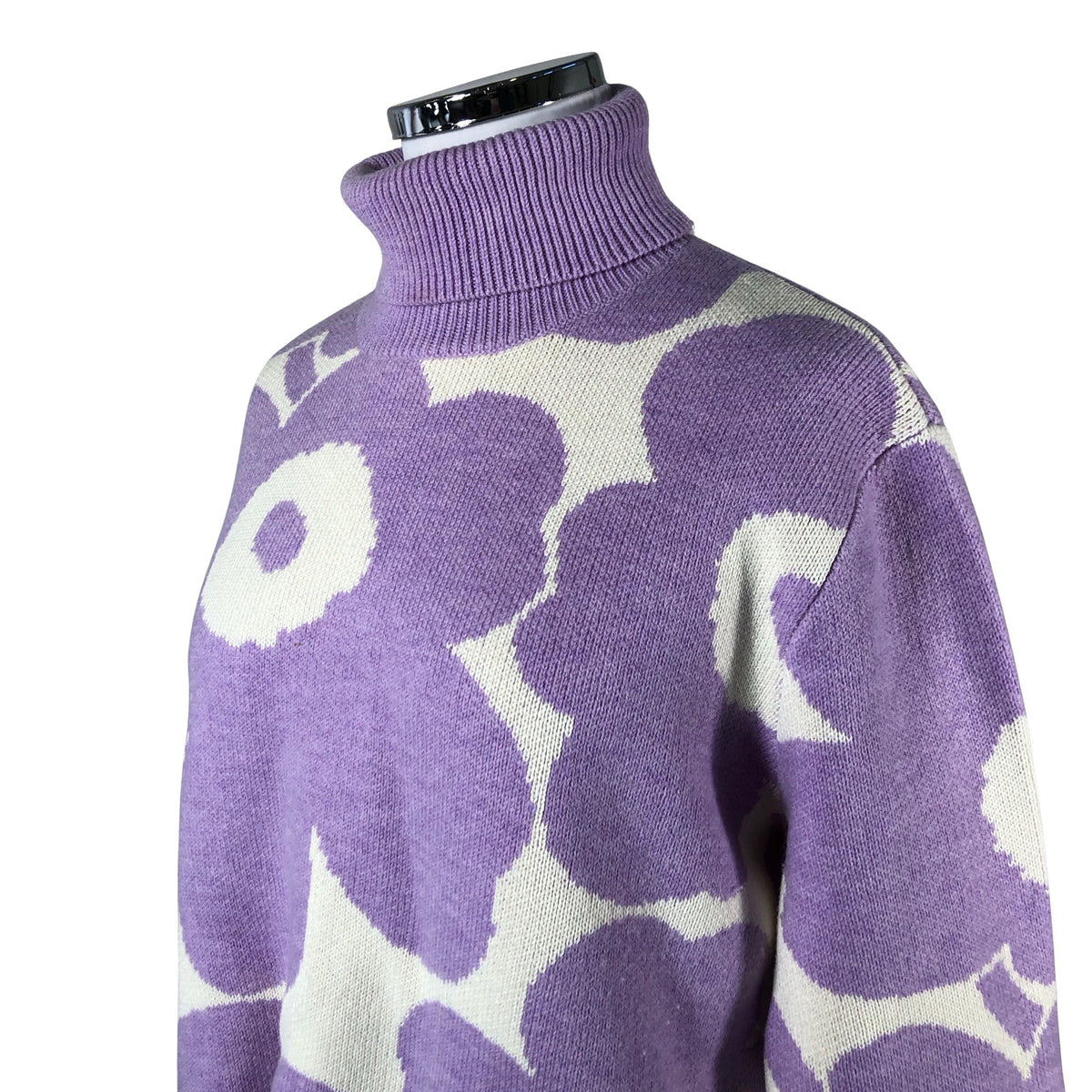 Naisten Marimekko - Neulepaita, koko 42 - Violetti (2)