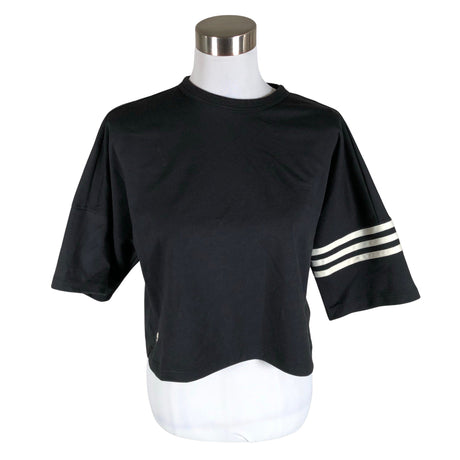 Naisten Adidas - T-paita, koko 38 - Musta ()