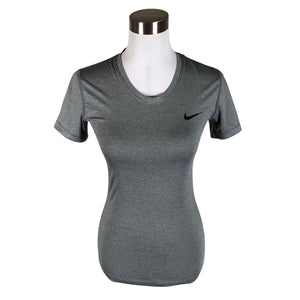 Naisten Nike - Urheilupaita, lyhyet hihat, koko 36 - Harmaa (1)