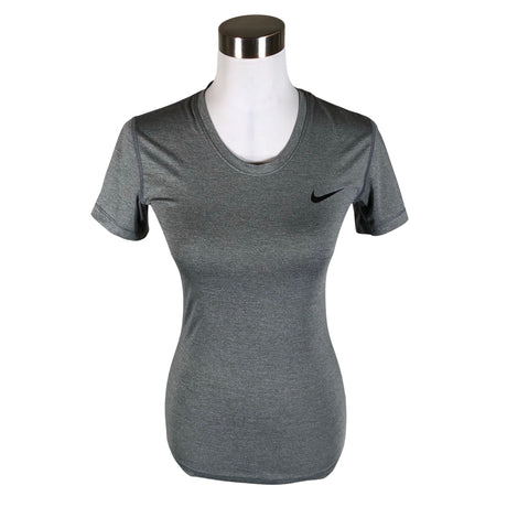 Naisten Nike - Urheilupaita, lyhyet hihat, koko 36 - Harmaa ()