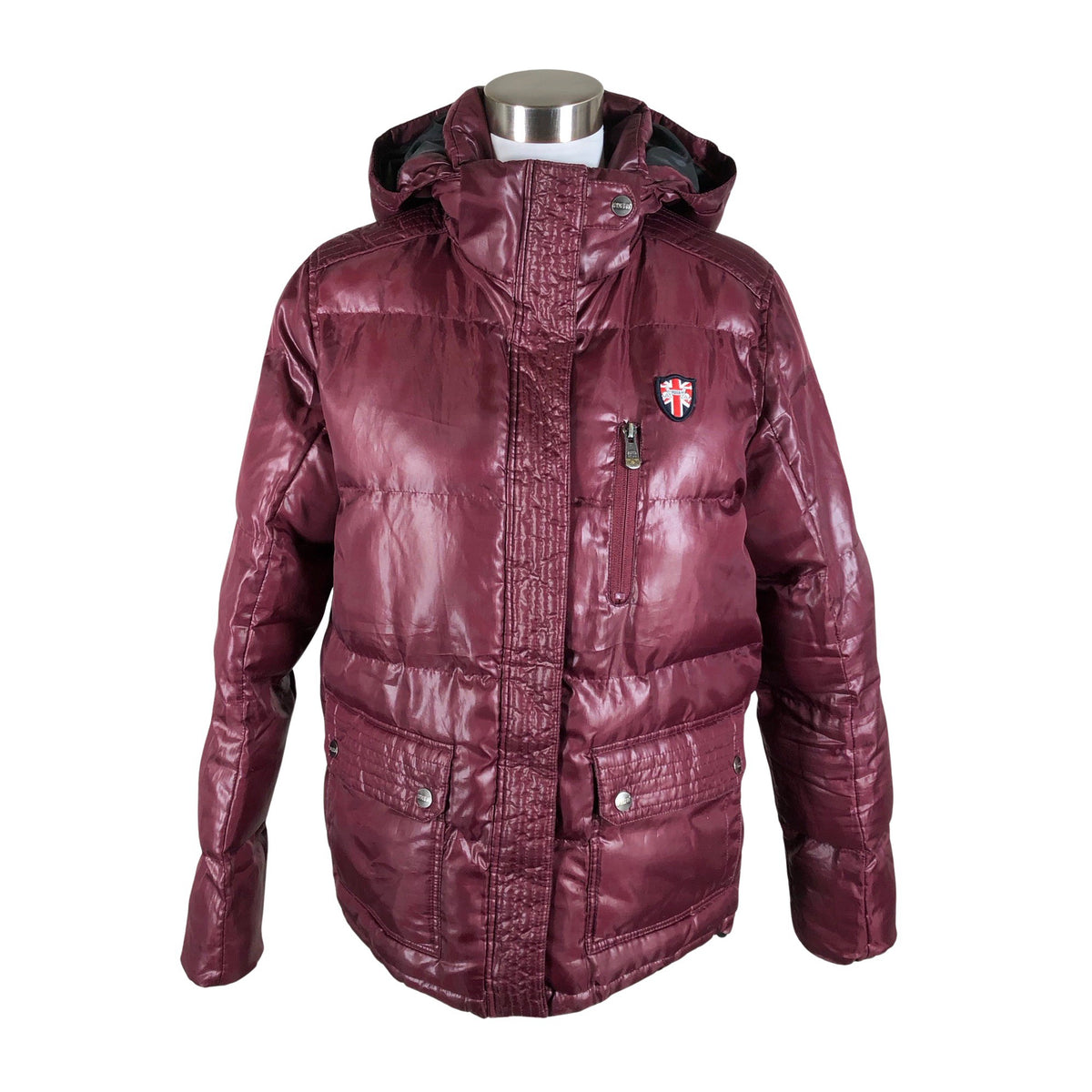 Naisten Puffa - Toppatakki, koko 38 - Violetti (1)