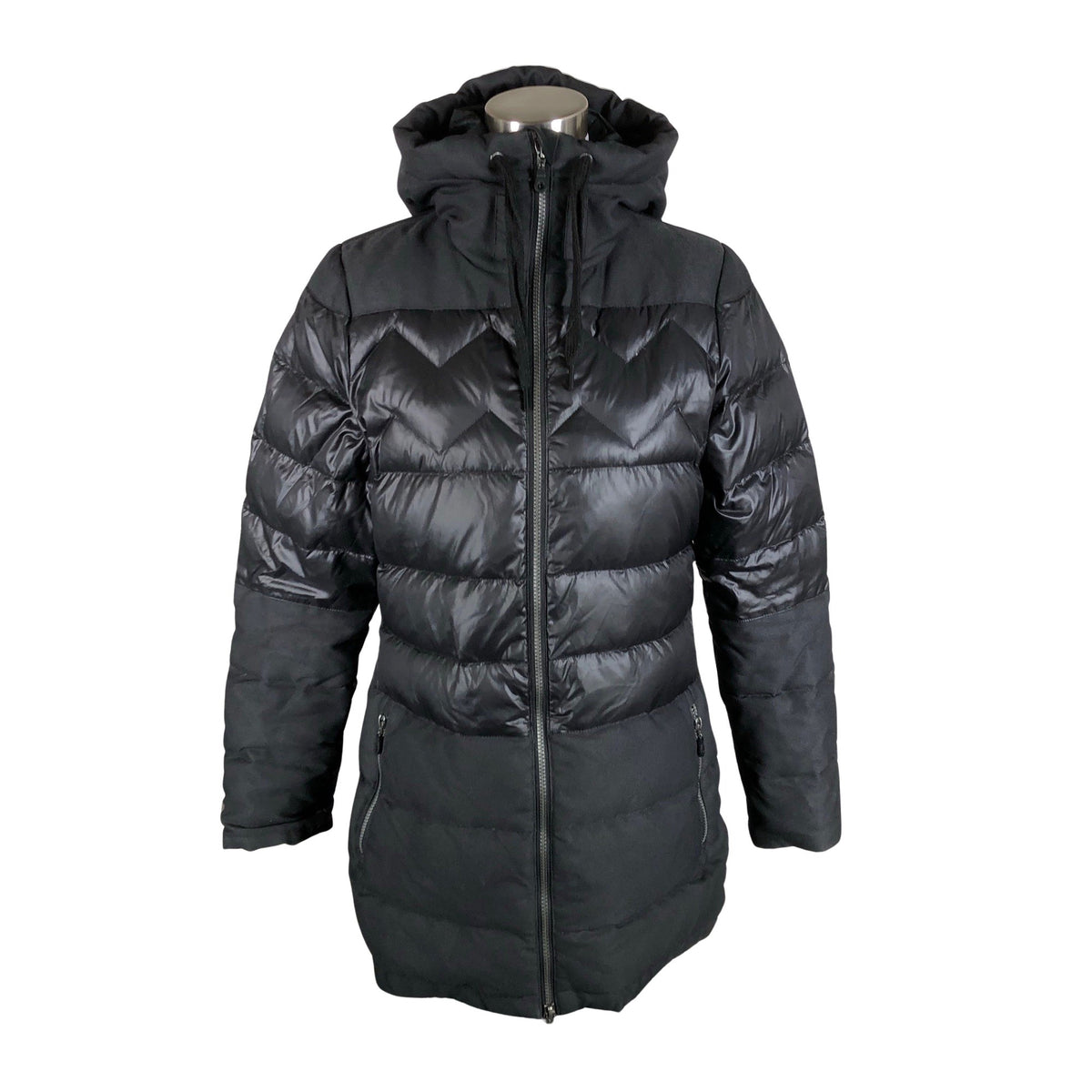 Naisten Mountain Works - Untuvatakki, koko 38 - Musta (1)