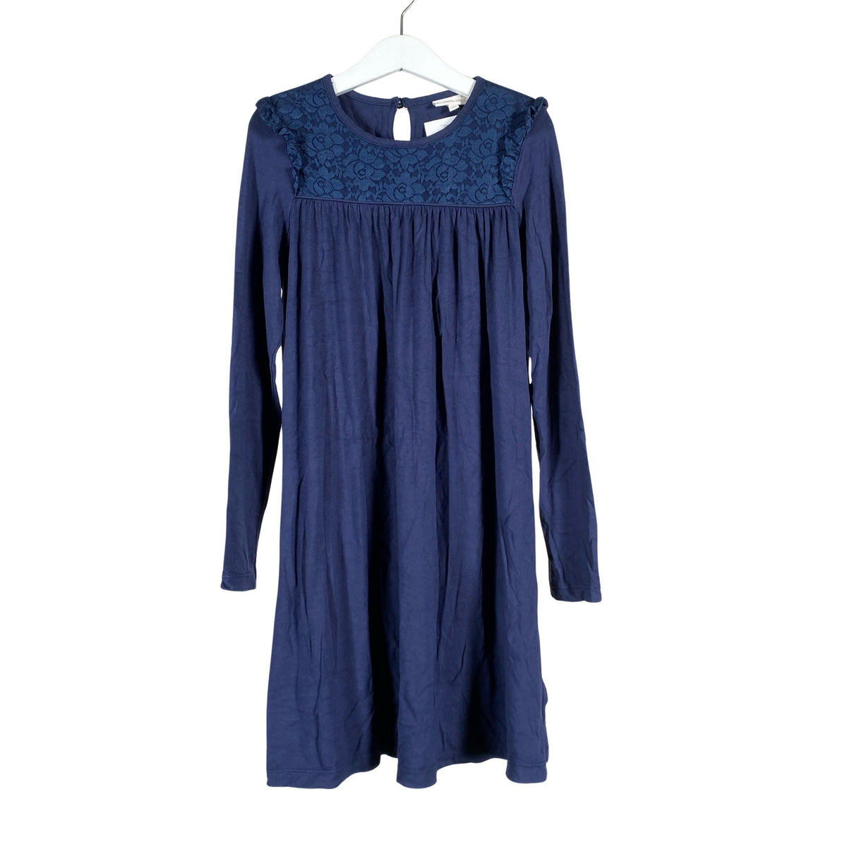 Tyttöjen POMPdeLUX - Trikoomekko, koko 128 - 134 - Sininen (1)