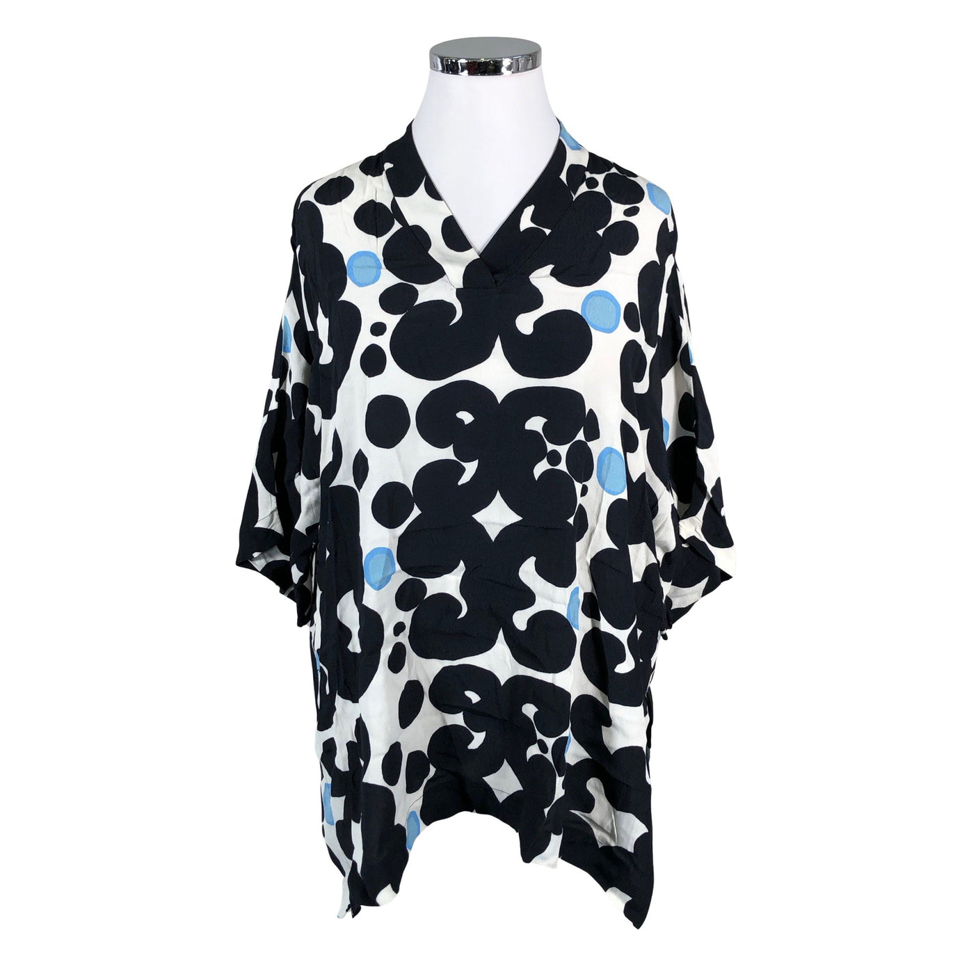 Naisten Marimekko - Sifonkitunika, koko 42 - Luonnonvalkoinen (1)