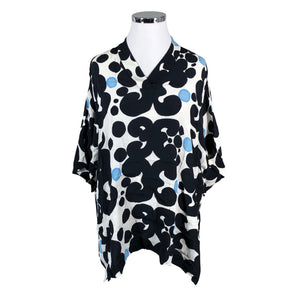 Naisten Marimekko - Sifonkitunika, koko 42 - Luonnonvalkoinen (1)