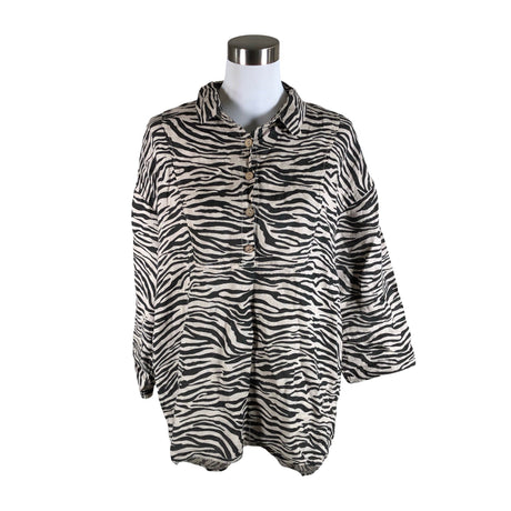 Naisten Esprit - Kangastunika, koko 40 - Beige ()