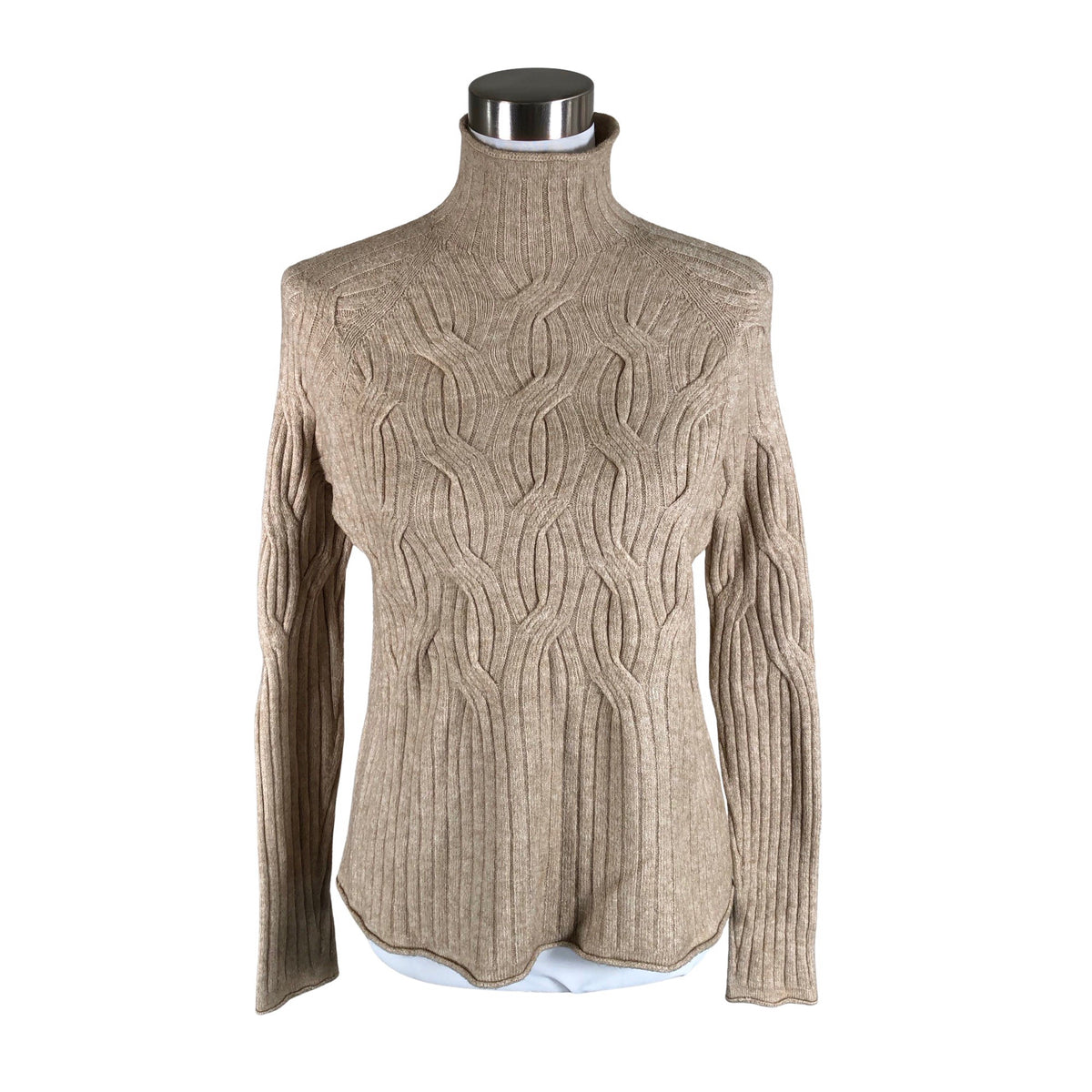 Naisten Dixie - Neulepaita, koko 38 - Beige (1)