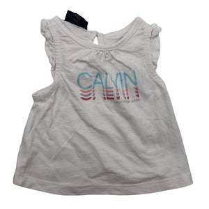 Tyttöjen Calvin Klein Jeans - Toppi, koko 68 - 74 - Valkoinen (1)