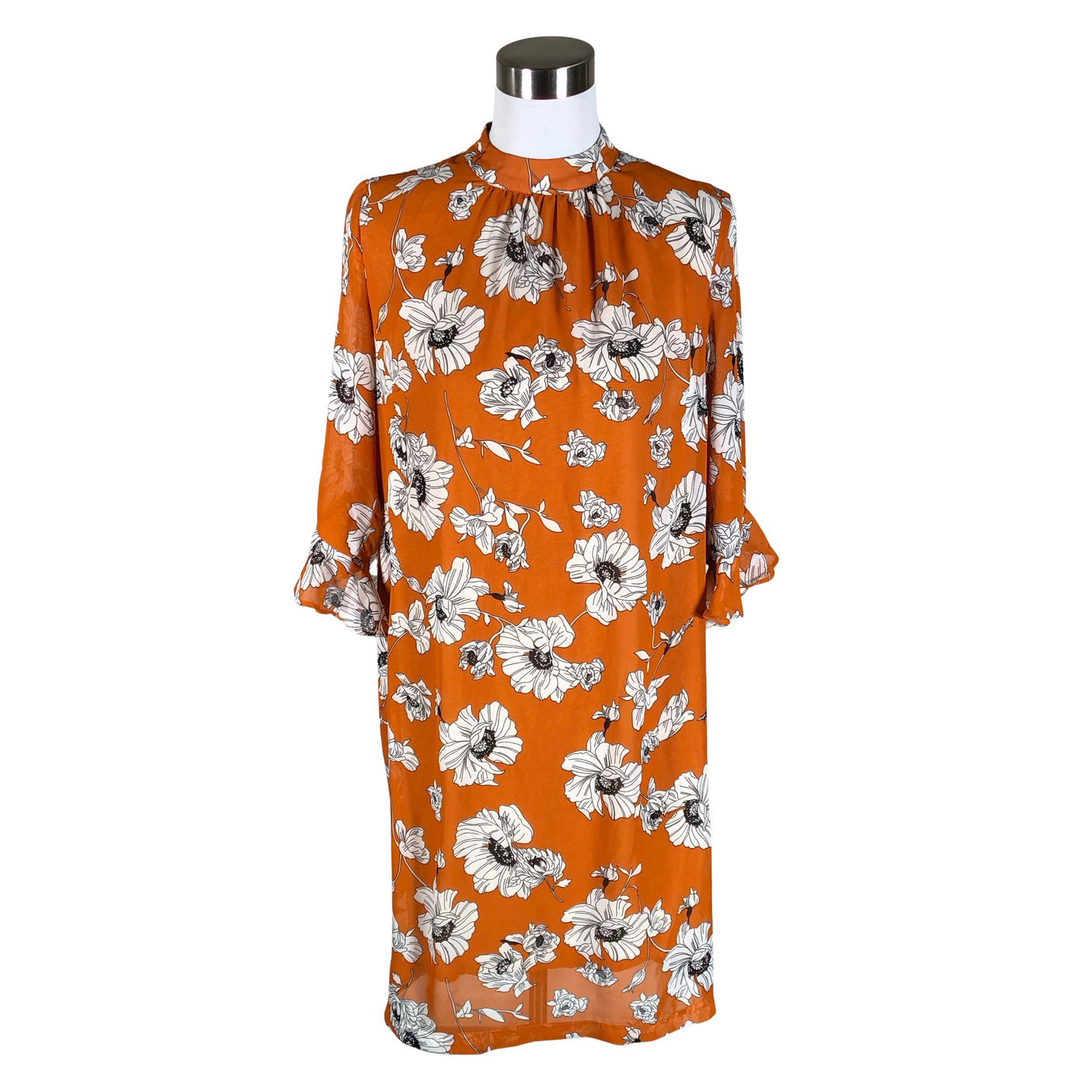 Naisten Co'couture - Sifonkimekko, koko 36 - Oranssi (1)