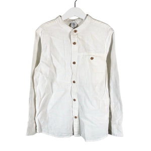 Unisex Lindex - Kauluspaita, koko 134 - 140 - Luonnonvalkoinen (1)