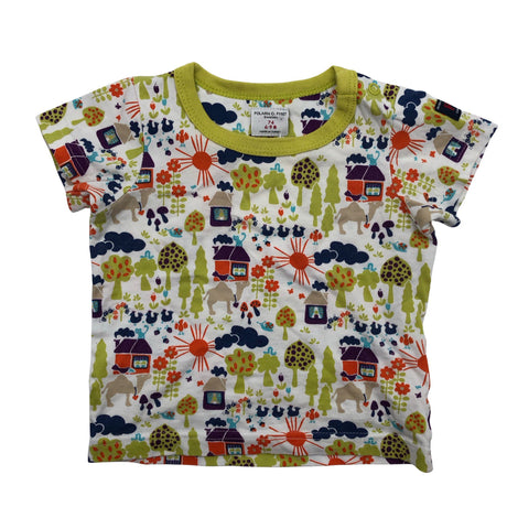 Unisex Polarn O. Pyret - T-paita, koko 68 - 74 - Valkoinen ()