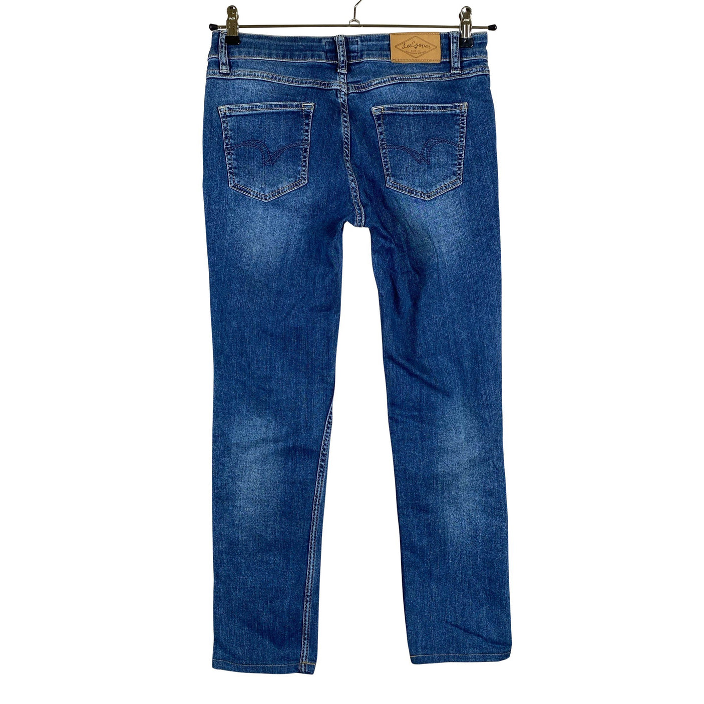 Naisten Lee Cooper - Farkut, koko W28 - Sininen (2)