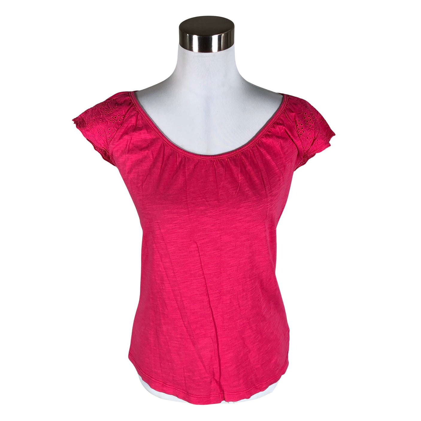Naisten Esprit - T-paita, koko 36 - Pinkki (1)
