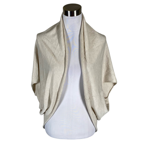 Naisten Esprit - Neuletakki, koko 38 - Beige ()