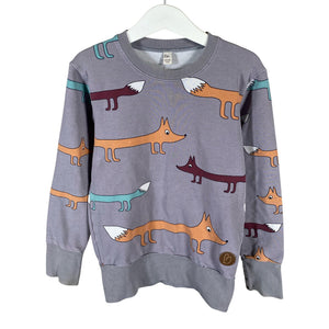 Unisex Blaa - Collegepaita, koko 122 - 128 - Harmaa (1)