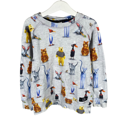 Unisex Molo Kids - Collegepaita, koko 128 - 134 - Harmaa ()