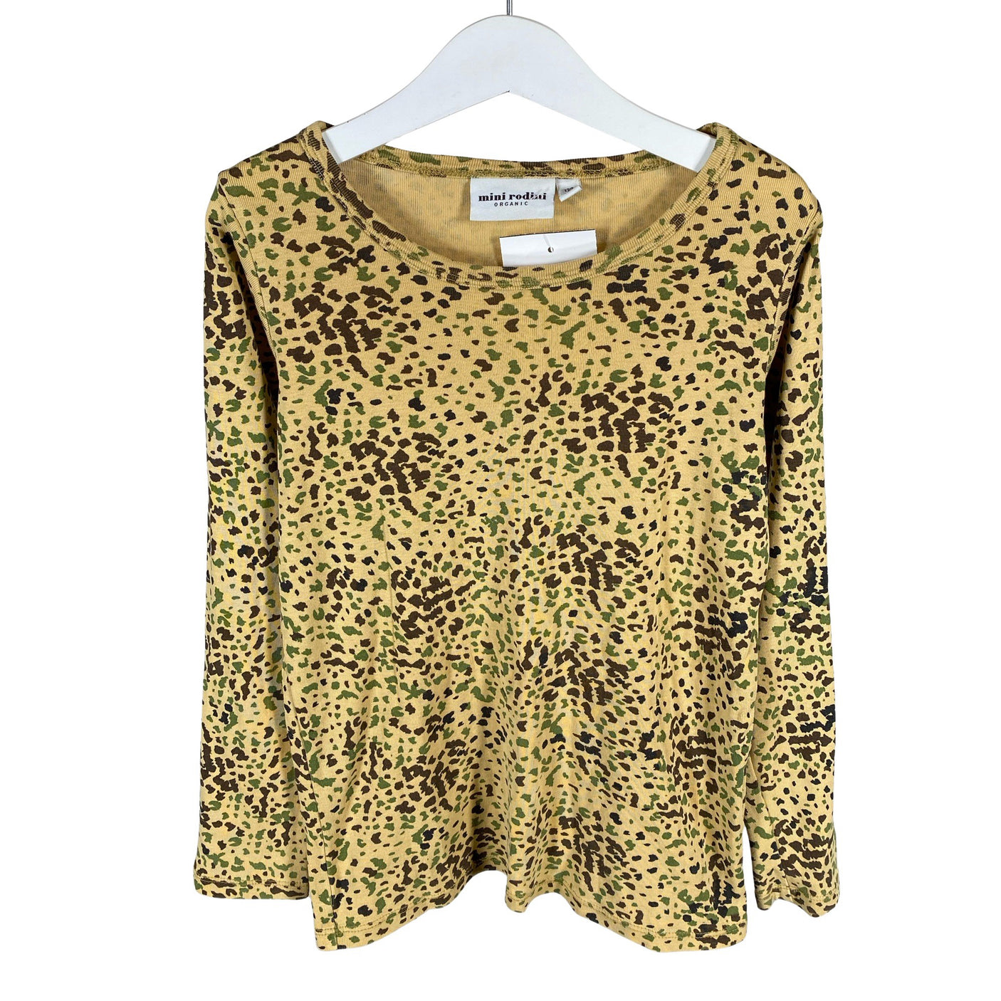 Unisex Mini Rodini - Trikoopaita, koko 128 - 134 - Ruskea (1)