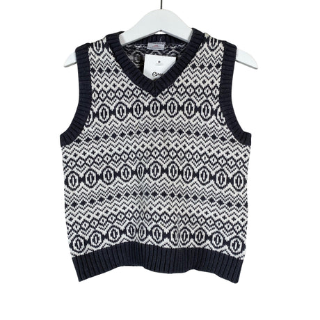 Unisex Polarn O. Pyret - Neuleliivi, koko 98 - 104 - Harmaa ()