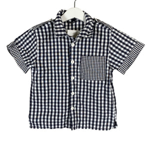 Poikien Marimekko - Kauluspaita, koko 104 - 110 - Harmaa (1)
