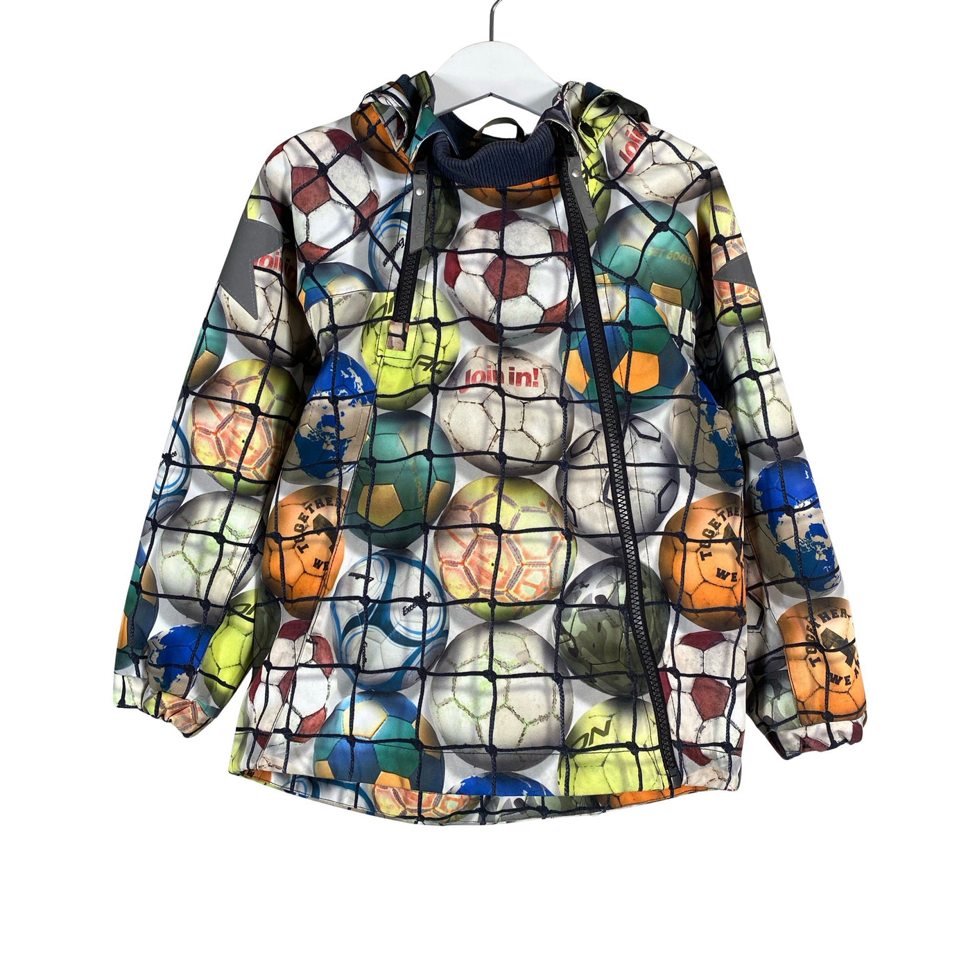 Unisex Molo Kids - Ulkoilutakki, koko 104 - 110 - Harmaa (1)