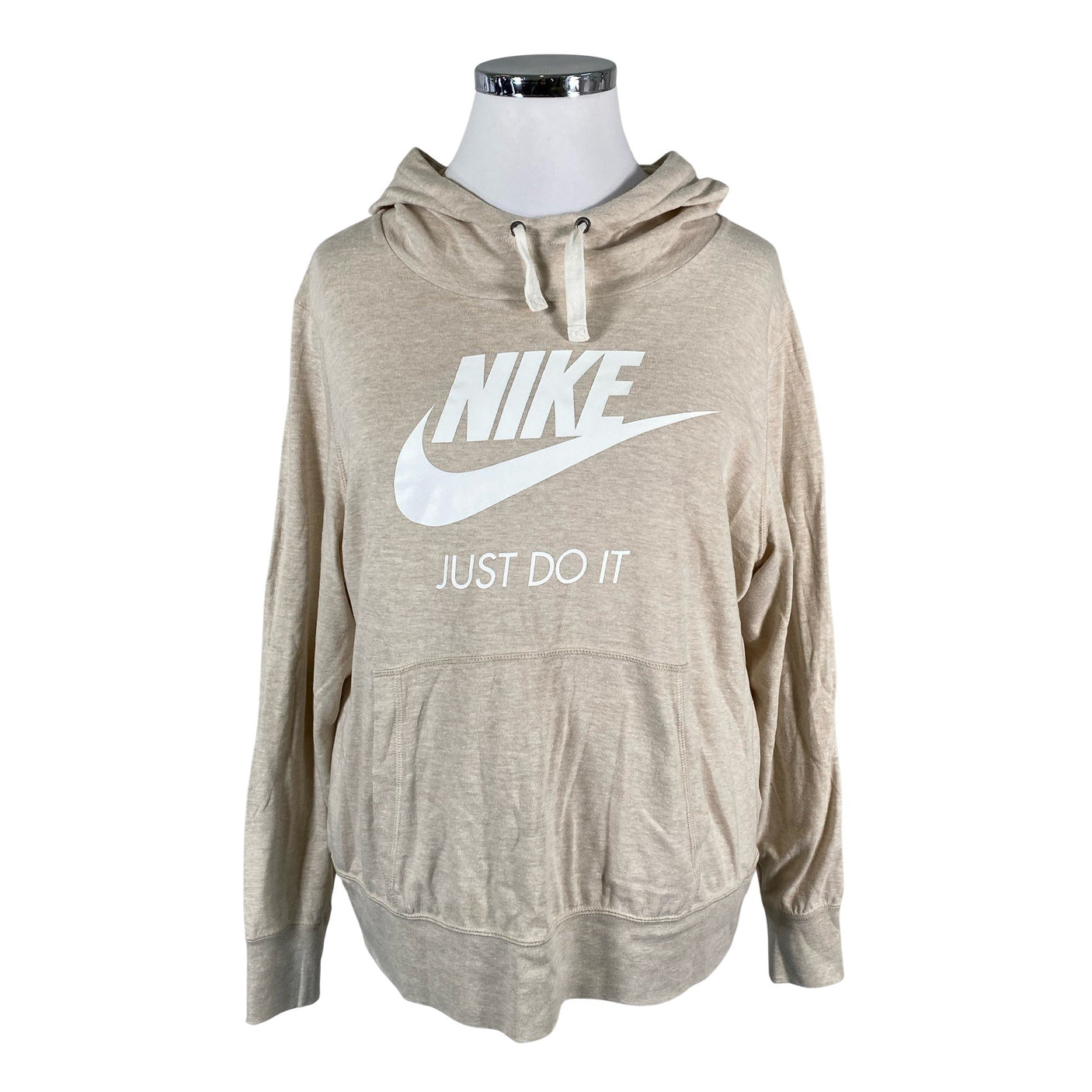 Naisten Nike - Huppari, koko 42 - Beige (1)