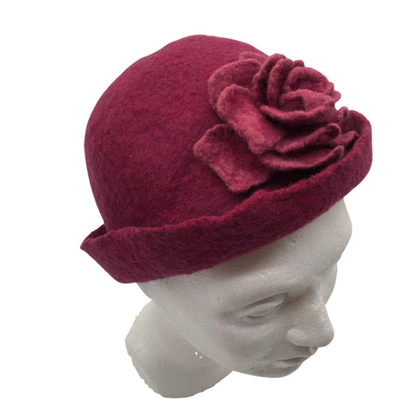 Naisten Handmade - Talvihattu, koko 56 - 58 cm - Violetti ()