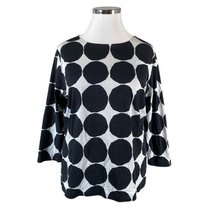 Naisten Marimekko - Trikoopaita, koko 44 - Musta (1)