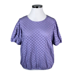 Naisten NOSH - T-paita, koko 46 - Violetti (1)