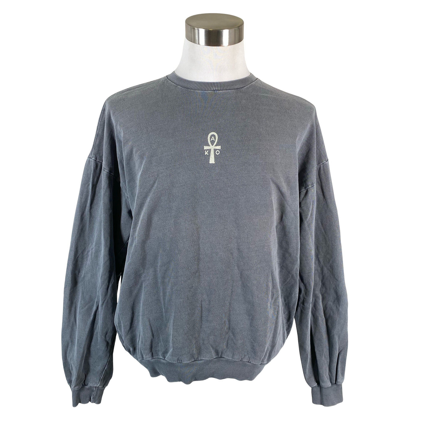 Miesten Kaotiko - Collegepaita, koko XS - Harmaa (1)
