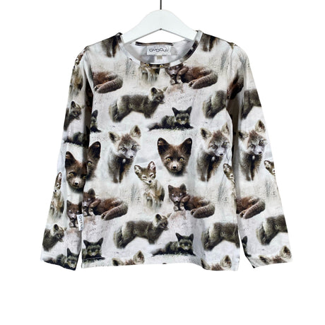 Unisex Gugguu - Trikoopaita, koko 116 - 122 - Harmaa ()