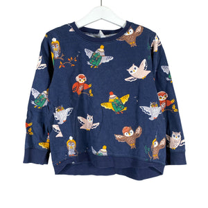 Unisex Lindex - Collegepaita, koko 116 - 122 - Sininen (1)