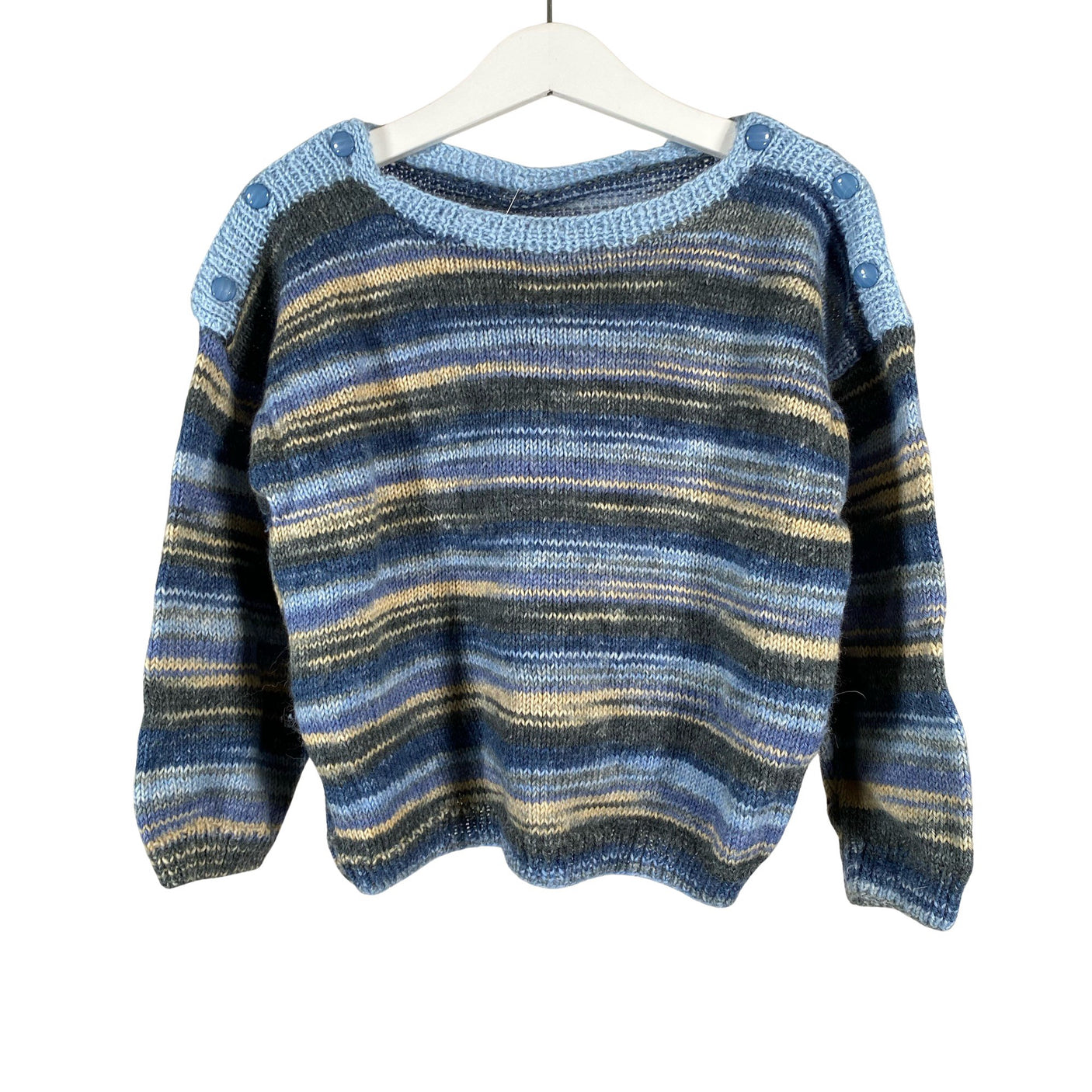 Unisex Handmade - Neulepaita, koko 116 - 122 - Vaaleansininen (1)