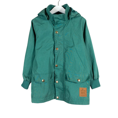 Unisex Mini Rodini - Välikausitakki, koko 116 - 122 - Vihreä ()