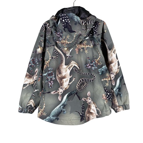 Unisex Molo Kids - Välikausitakki, koko 116 - 122 - Vihreä (2)